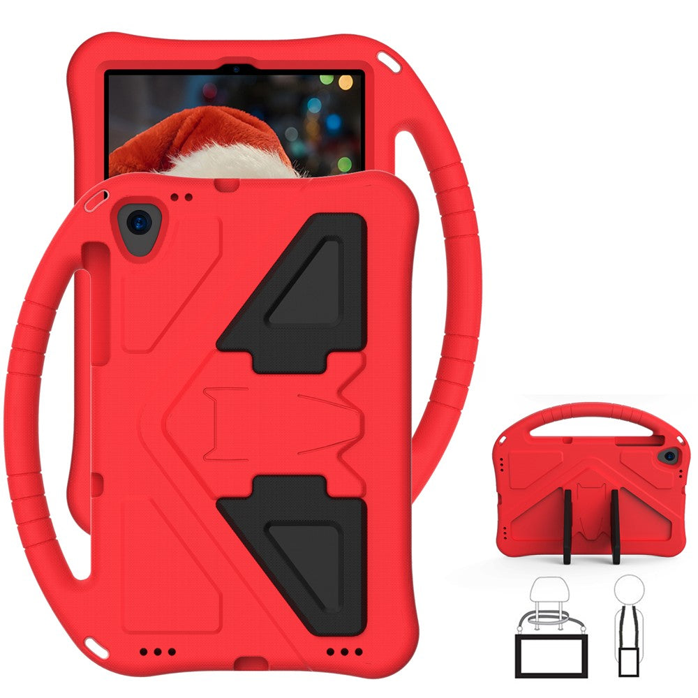 Anti-scratch Anti-shock EVA Kickstand Case for Lenovo Tab M10 HD Gen 2 - Red