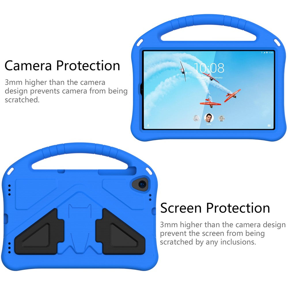 Anti-scratch Anti-shock EVA Kickstand Case for Lenovo Tab M10 HD Gen 2 - Blue