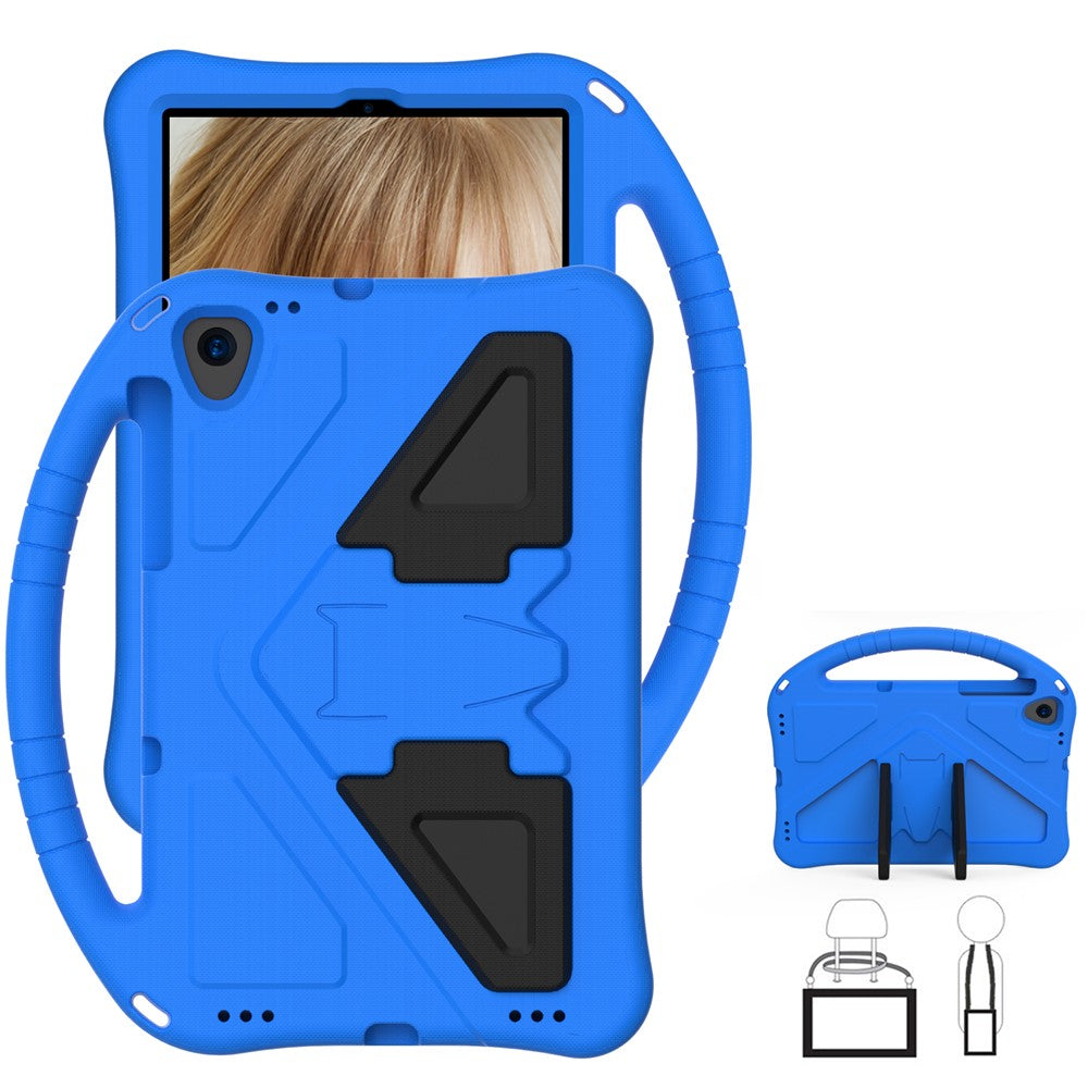 Anti-scratch Anti-shock EVA Kickstand Case for Lenovo Tab M10 HD Gen 2 - Blue
