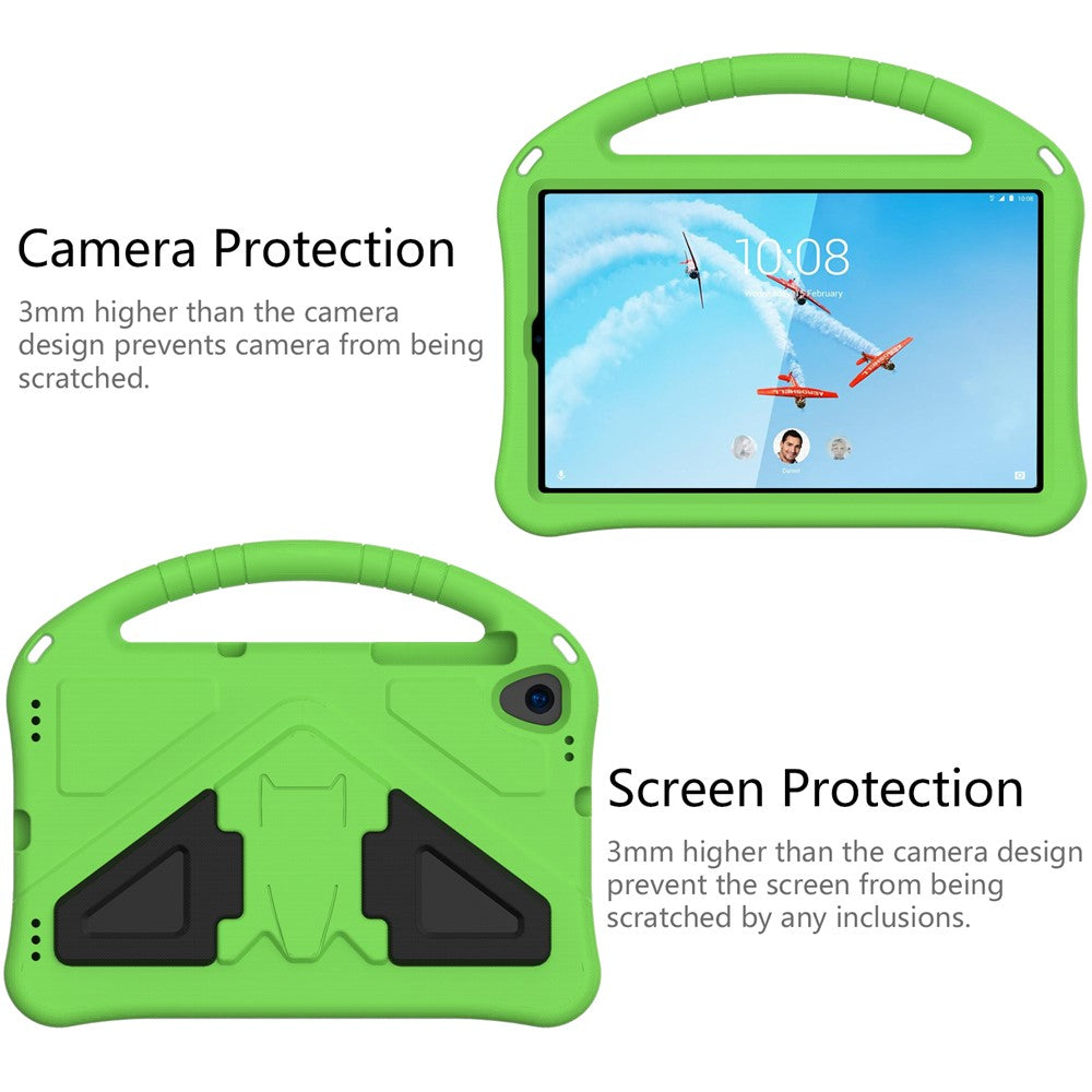 Anti-scratch Anti-shock EVA Kickstand Case for Lenovo Tab M10 HD Gen 2 - Green
