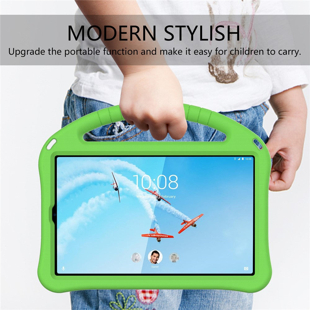 Anti-scratch Anti-shock EVA Kickstand Case for Lenovo Tab M10 HD Gen 2 - Green