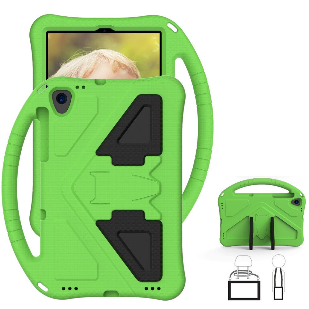 Anti-scratch Anti-shock EVA Kickstand Case for Lenovo Tab M10 HD Gen 2 - Green