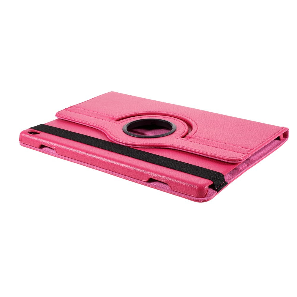 360 Degrees Rotating Stand Leather Case for Lenovo Tab M10 - Rose