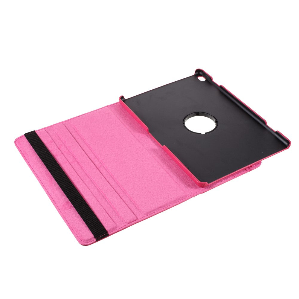 360 Degrees Rotating Stand Leather Case for Lenovo Tab M10 - Rose