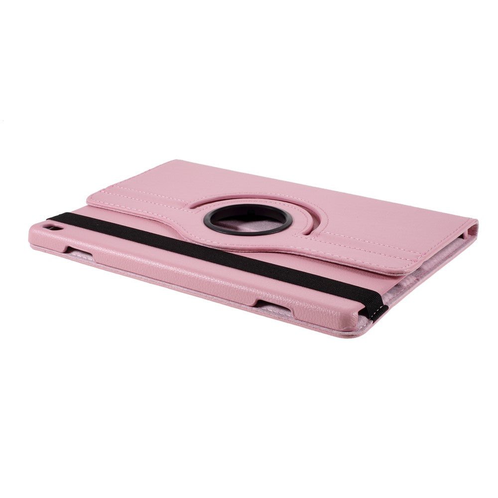 360 Degrees Rotating Stand Leather Case for Lenovo Tab M10 - Pink
