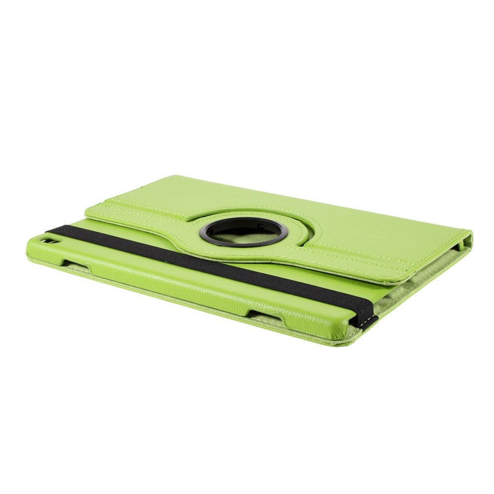 360 Degrees Rotating Stand Leather Case for Lenovo Tab M10 - Green
