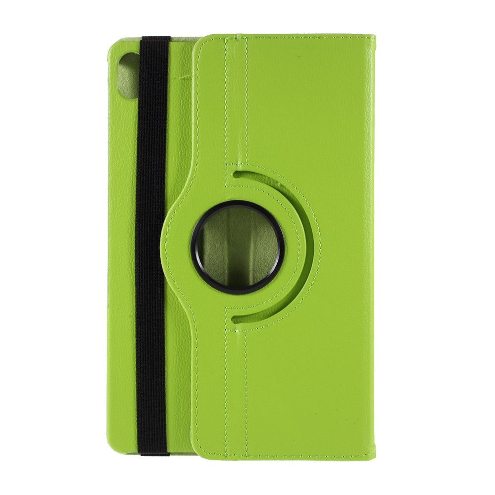 360 Degrees Rotating Stand Leather Case for Lenovo Tab P11 / P11 5G 11 inch TB-J606F / J606X - Green