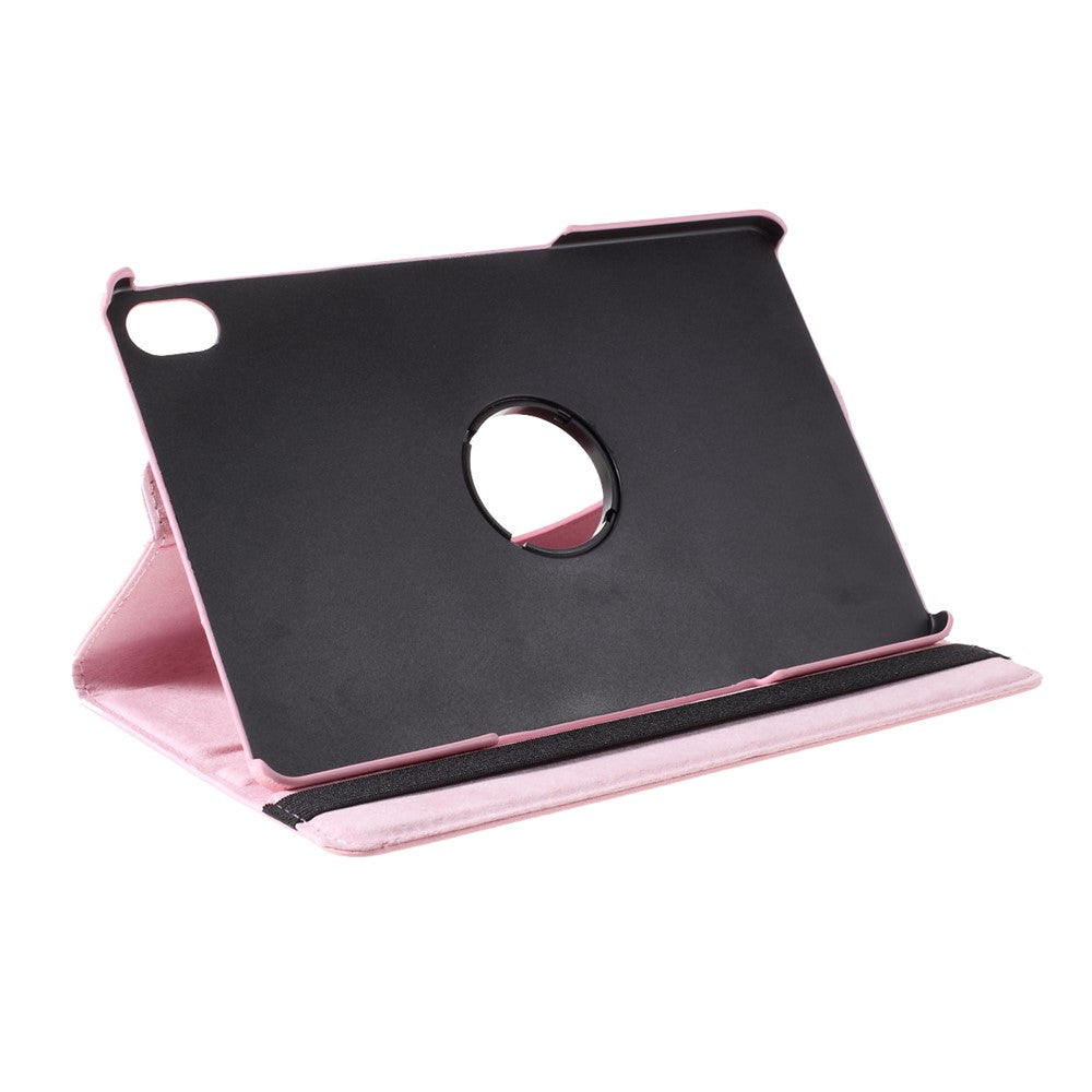 360 Degrees Rotating Stand Leather Case for Lenovo Tab P11 / P11 5G 11 inch TB-J606F / J606X - Pink