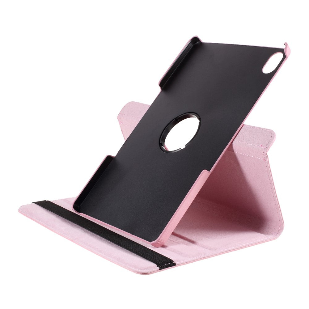 360 Degrees Rotating Stand Leather Case for Lenovo Tab P11 / P11 5G 11 inch TB-J606F / J606X - Pink