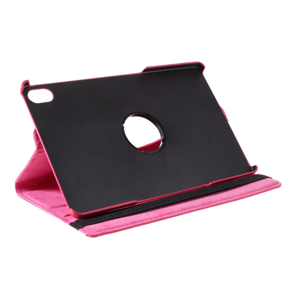360 Degrees Rotating Stand Leather Case for Lenovo Tab P11 / P11 5G 11 inch TB-J606F / J606X - Rose