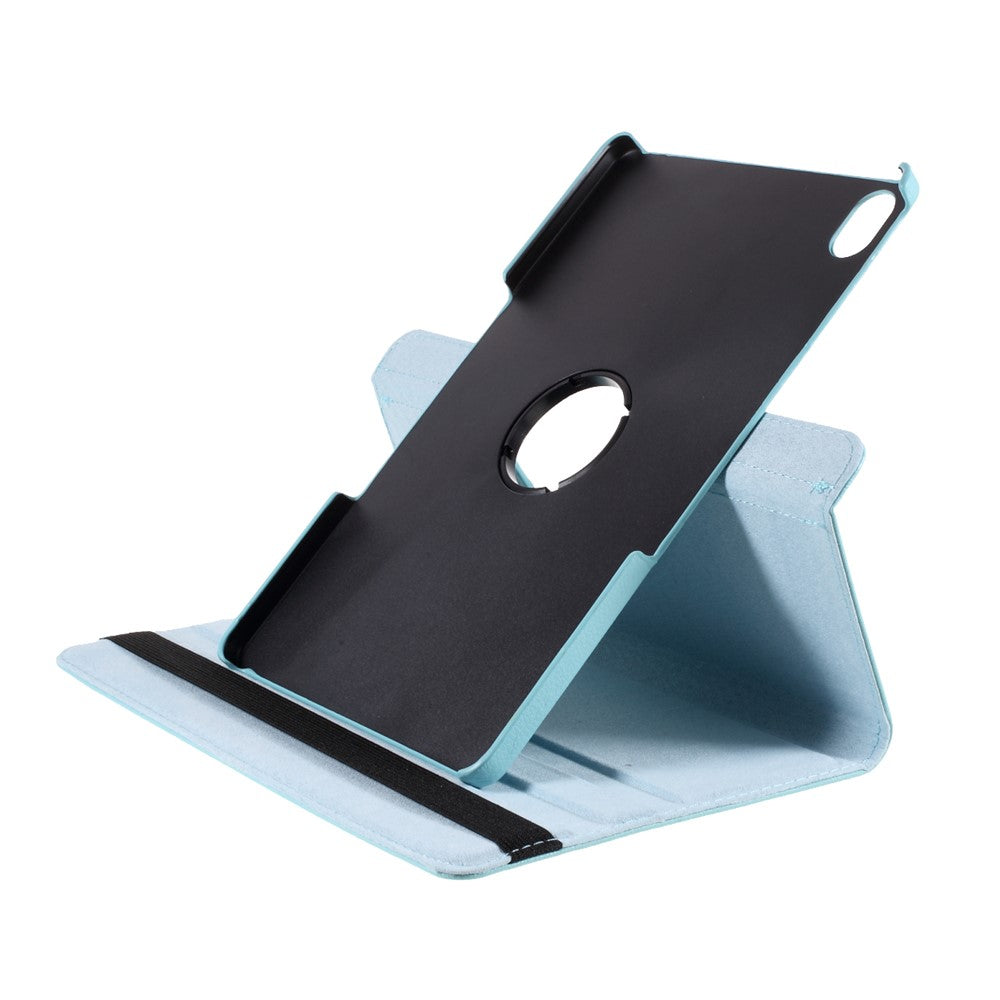 360 Degrees Rotating Stand Leather Case for Lenovo Tab P11 / P11 5G 11 inch TB-J606F / J606X - Baby Blue