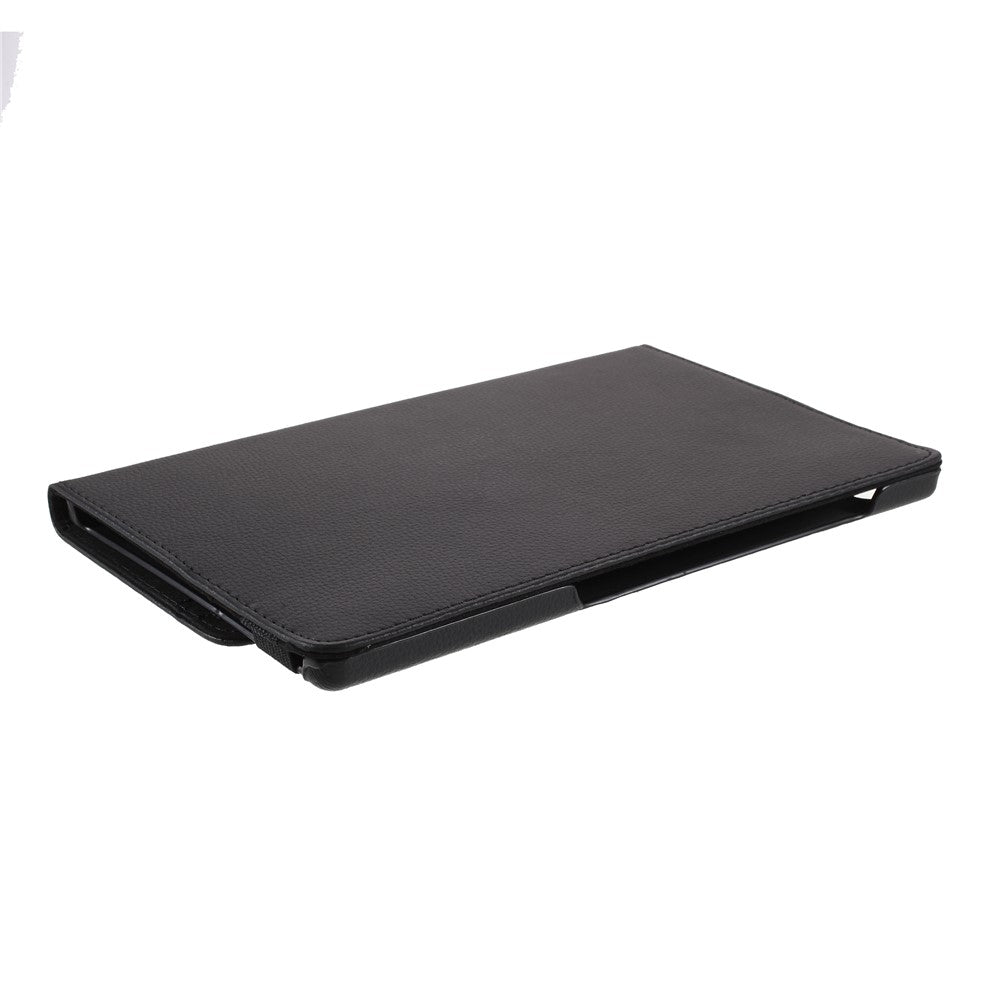 360 Degrees Rotating Stand Leather Case for Lenovo Tab M10 HD Gen 2 TB-X306X - Black