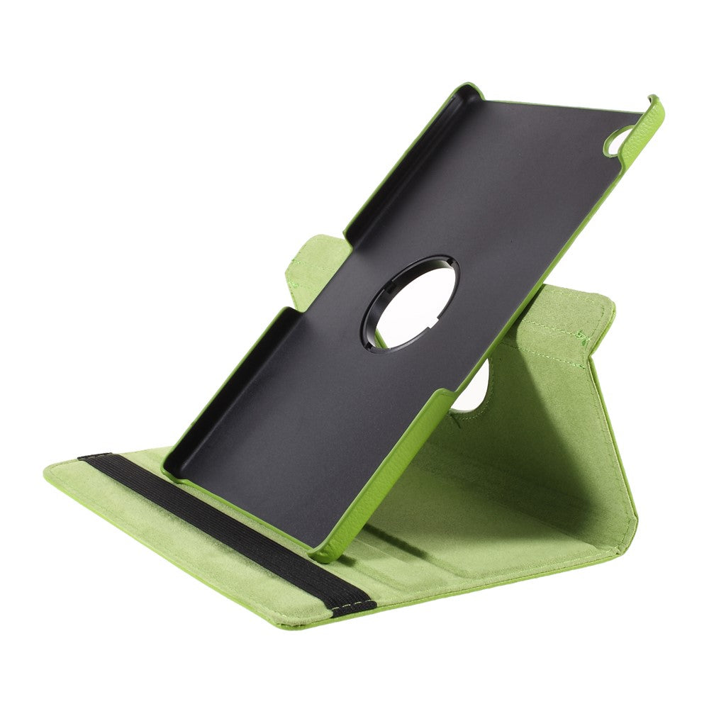 360 Degrees Rotating Stand Leather Case for Lenovo Tab M10 HD Gen 2 TB-X306X - Green