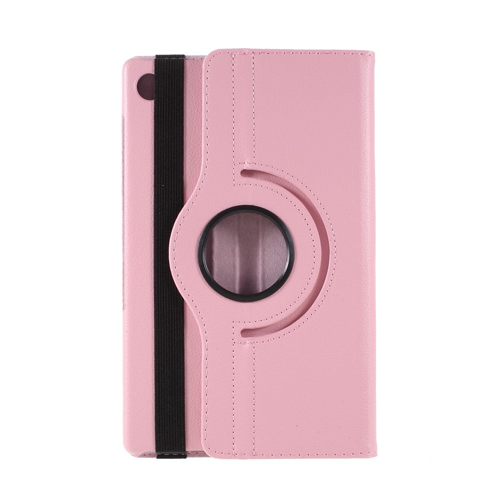 360 Degrees Rotating Stand Leather Case for Lenovo Tab M10 HD Gen 2 TB-X306X - Pink