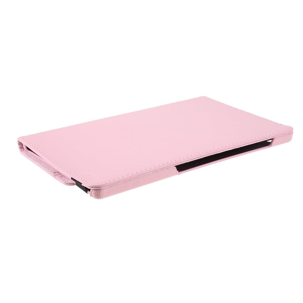 360 Degrees Rotating Stand Leather Case for Lenovo Tab M10 HD Gen 2 TB-X306X - Pink