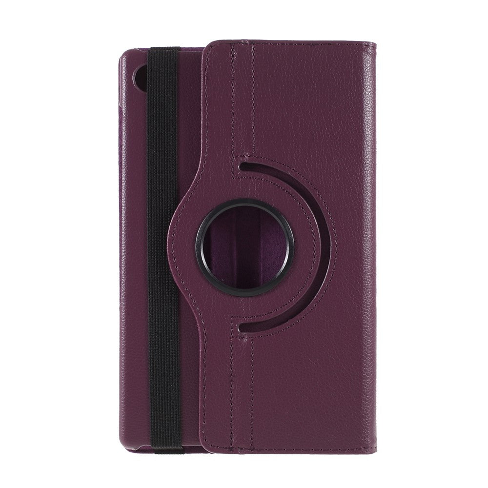 360 Degrees Rotating Stand Leather Case for Lenovo Tab M10 HD Gen 2 TB-X306X - Purple