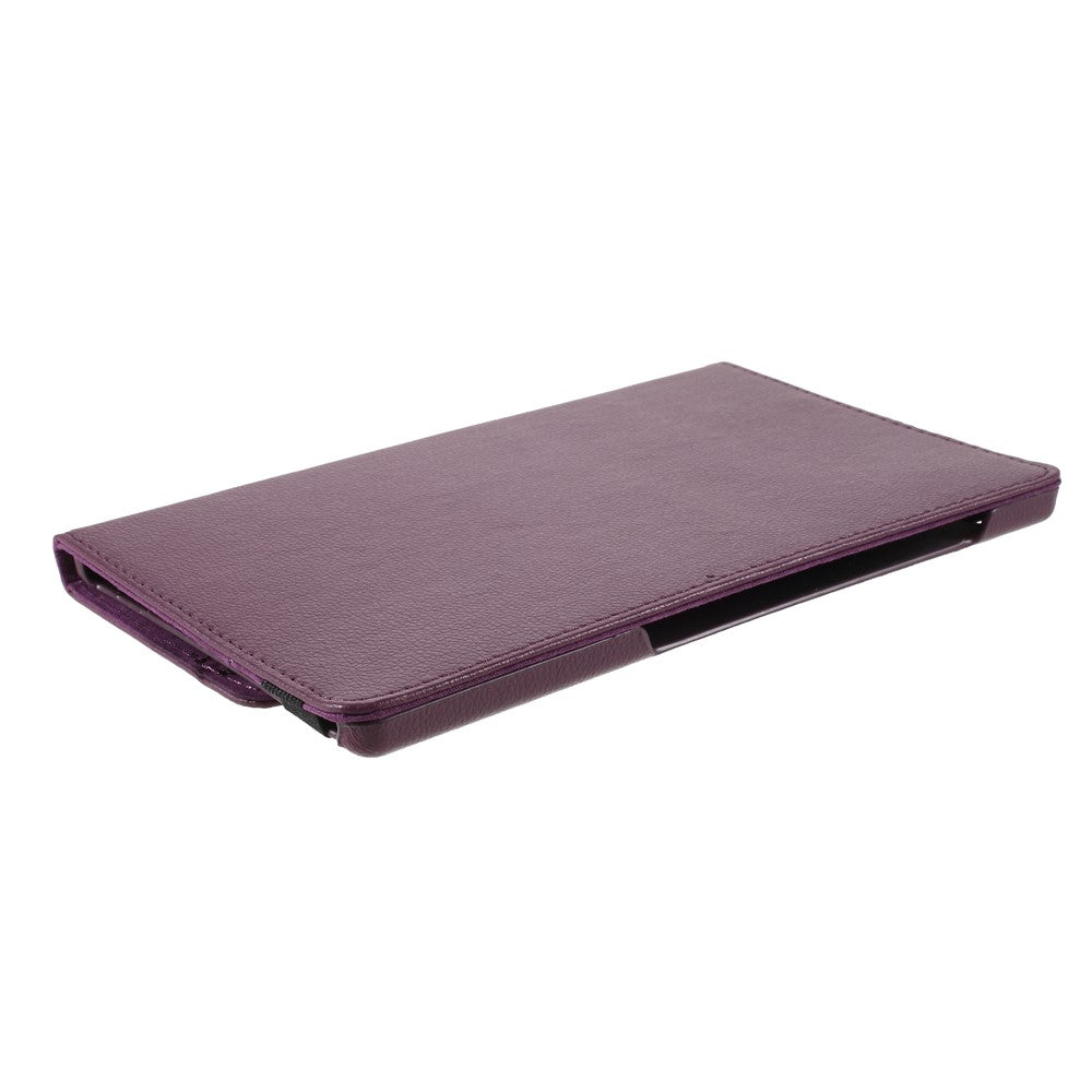 360 Degrees Rotating Stand Leather Case for Lenovo Tab M10 HD Gen 2 TB-X306X - Purple