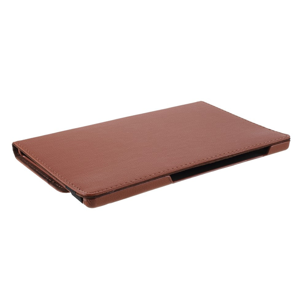360 Degrees Rotating Stand Leather Case for Lenovo Tab M10 HD Gen 2 TB-X306X - Brown