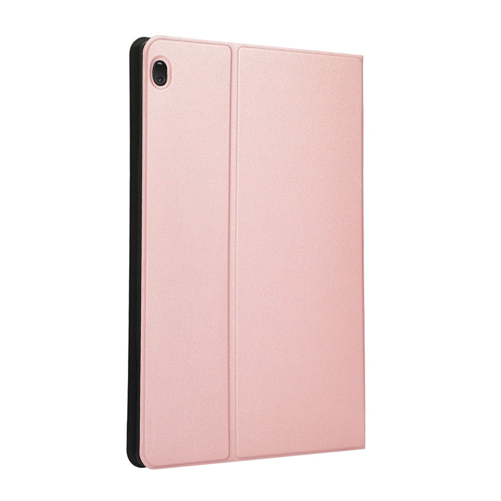 Stand Cover Leather Protective Case for Lenovo Tab M10 TB-X605F - Rose Gold