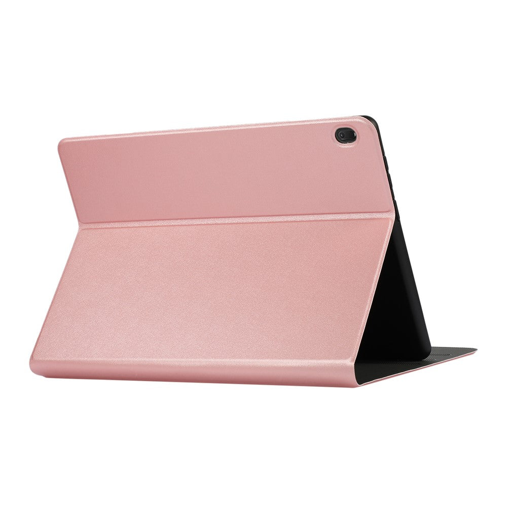Stand Cover Leather Protective Case for Lenovo Tab M10 TB-X605F - Rose Gold