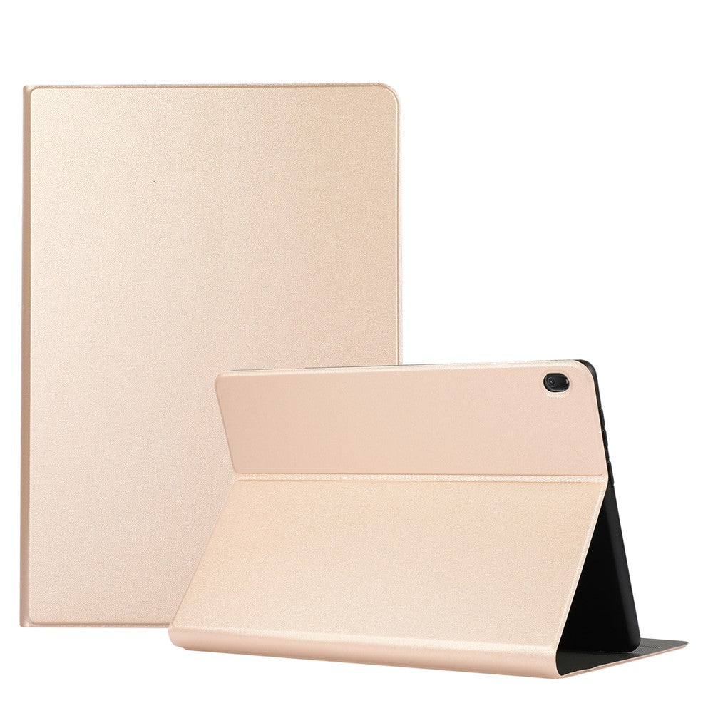 Stand Cover Leather Protective Case for Lenovo Tab M10 TB-X605F - Gold