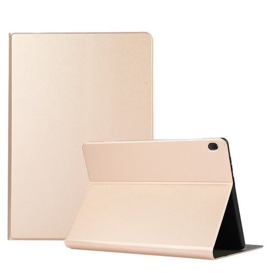 Stand Cover Leather Protective Case for Lenovo Tab M10 TB-X605F - Gold