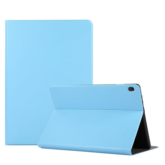 Stand Cover Leather Protective Case for Lenovo Tab M10 TB-X605F - Sky Blue