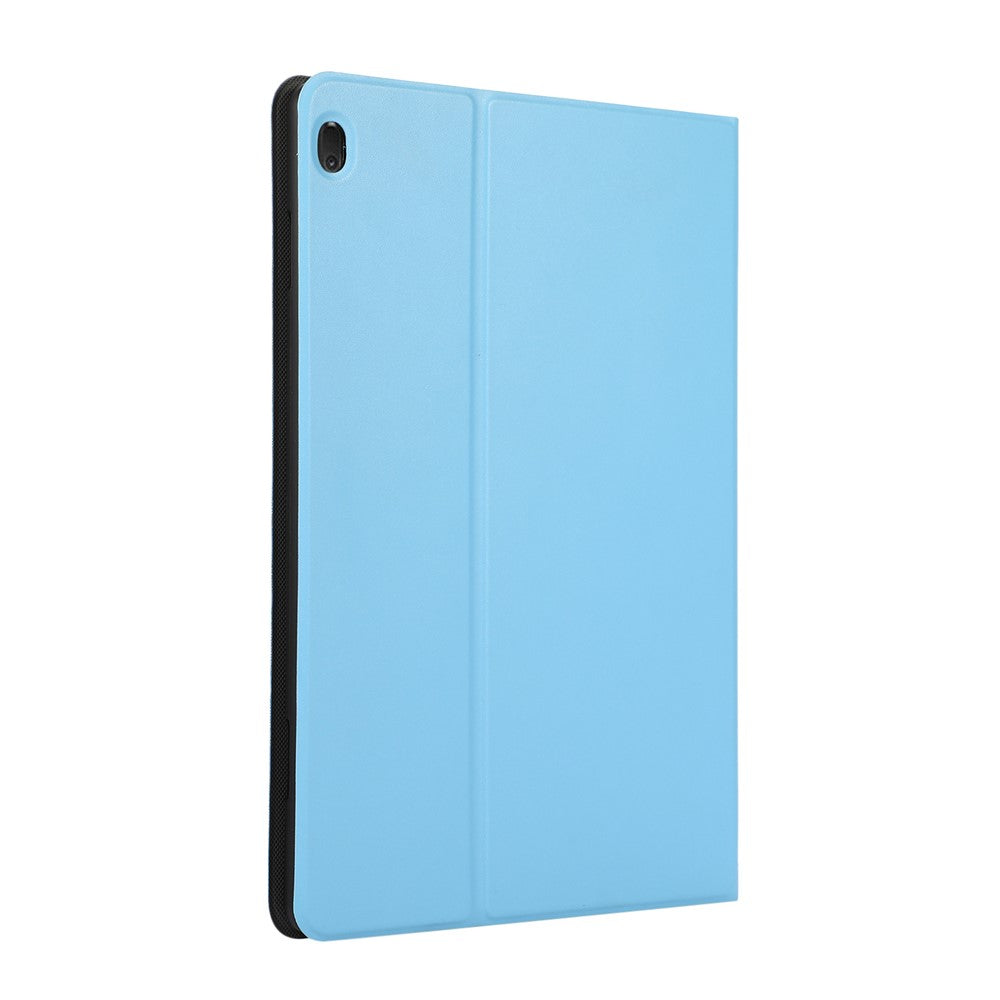 Stand Cover Leather Protective Case for Lenovo Tab M10 TB-X605F - Sky Blue