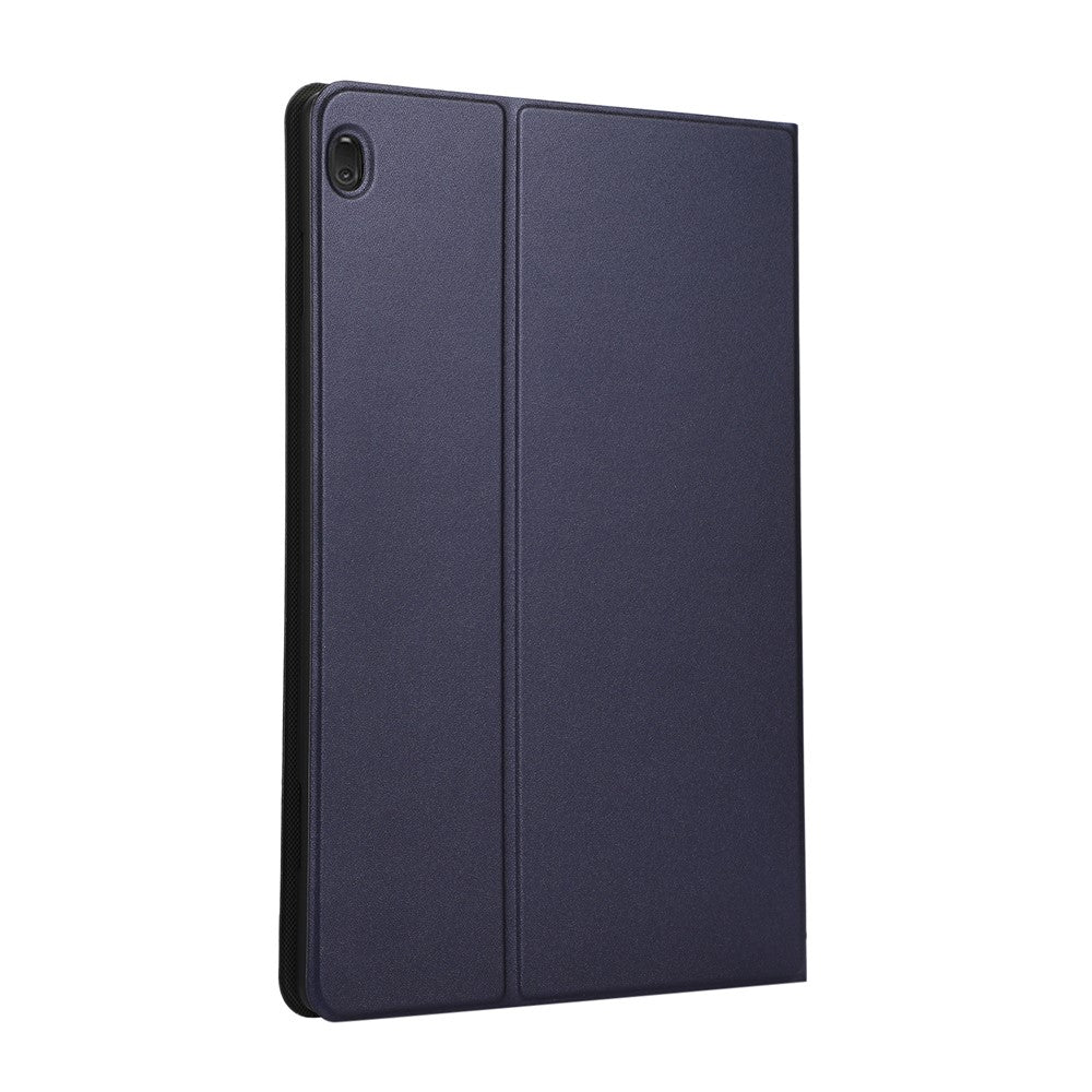 Stand Cover Leather Protective Case for Lenovo Tab M10 TB-X605F - Dark Blue