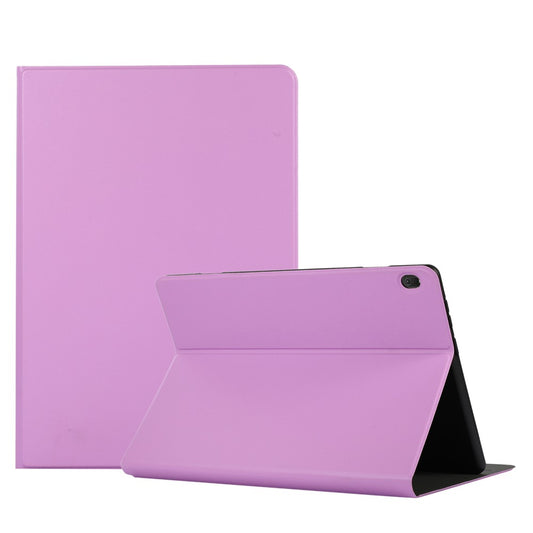 Stand Cover Leather Protective Case for Lenovo Tab M10 TB-X605F - Purple