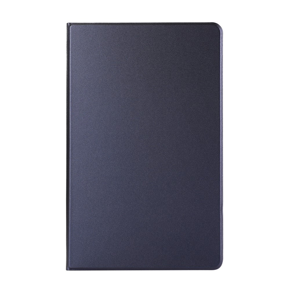 Plain Leather Stand Tablet Cover for Lenovo Tab M10 HD Gen 2 TB-X306X - Dark Blue