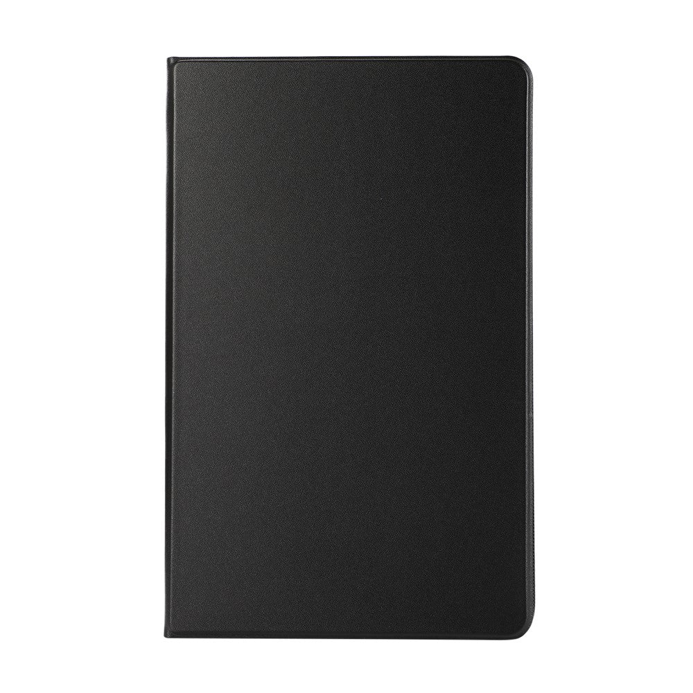 Plain Leather Stand Tablet Cover for Lenovo Tab M10 HD Gen 2 TB-X306X - Black