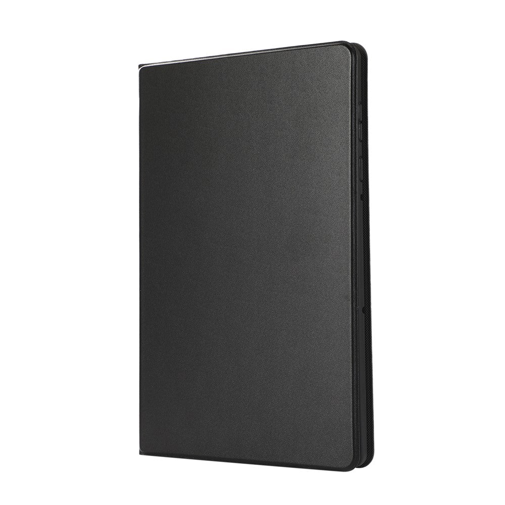 Plain Leather Stand Tablet Cover for Lenovo Tab M10 HD Gen 2 TB-X306X - Black