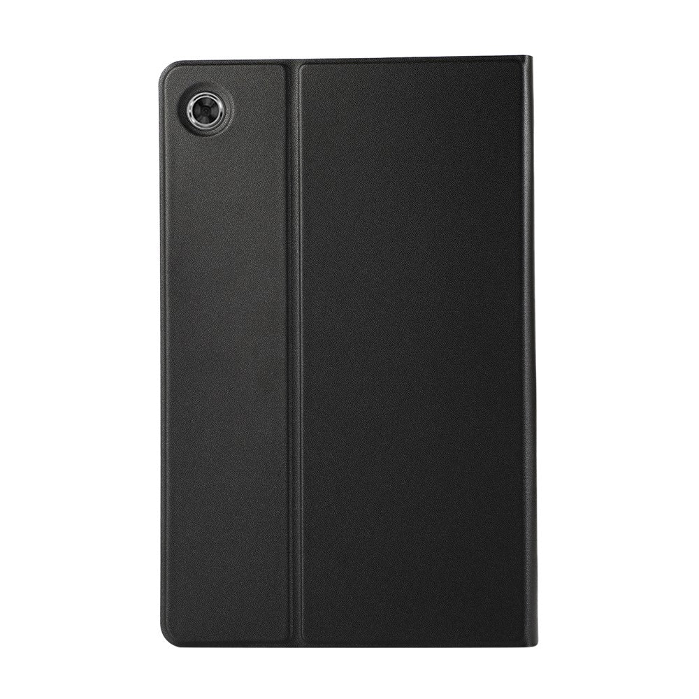 Plain Leather Stand Tablet Cover for Lenovo Tab M10 HD Gen 2 TB-X306X - Black