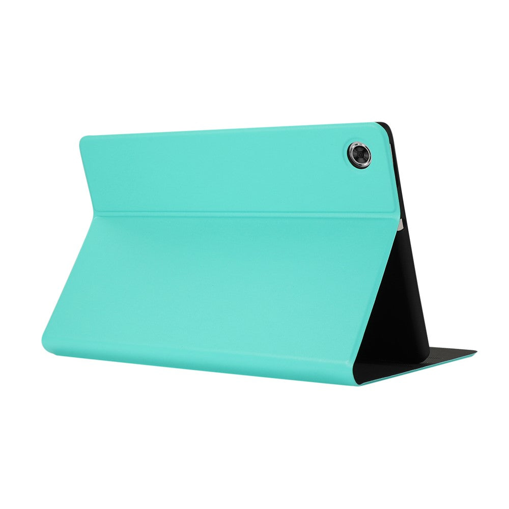 Plain Leather Stand Tablet Cover for Lenovo Tab M10 HD Gen 2 TB-X306X - Cyan