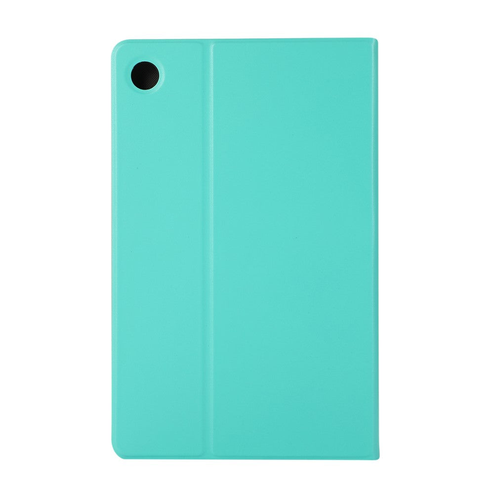 Plain Leather Stand Tablet Cover for Lenovo Tab M10 HD Gen 2 TB-X306X - Cyan