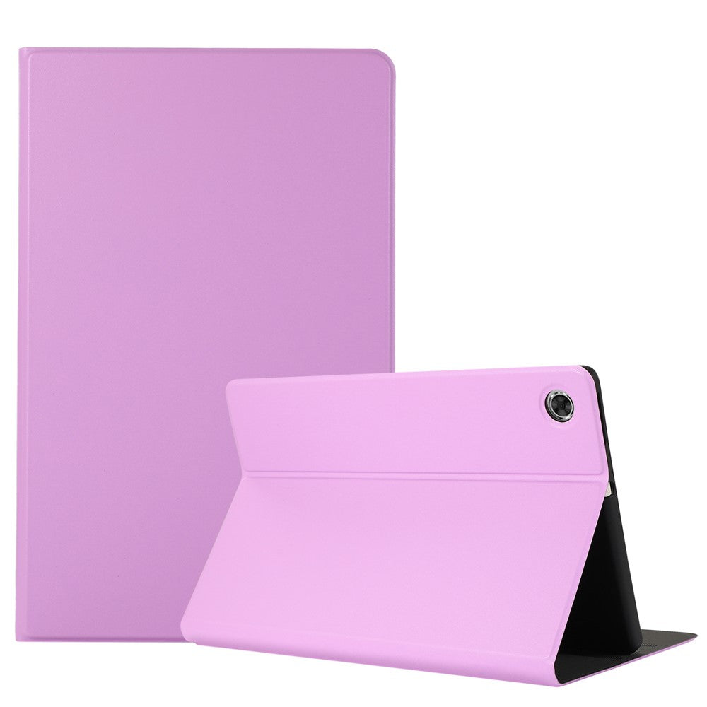 Plain Leather Stand Tablet Cover for Lenovo Tab M10 HD Gen 2 TB-X306X - Purple