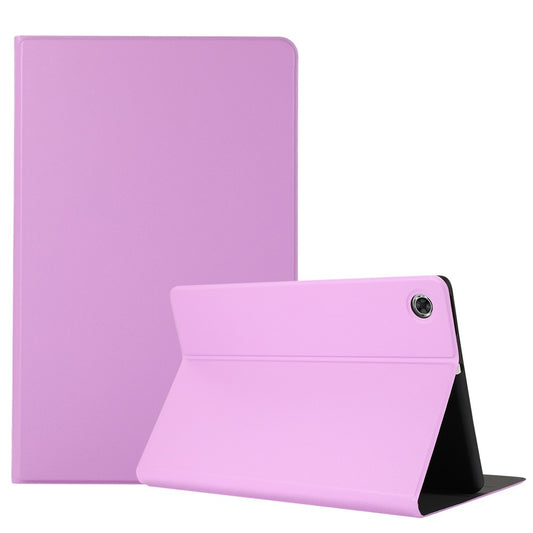Plain Leather Stand Tablet Cover for Lenovo Tab M10 HD Gen 2 TB-X306X - Purple