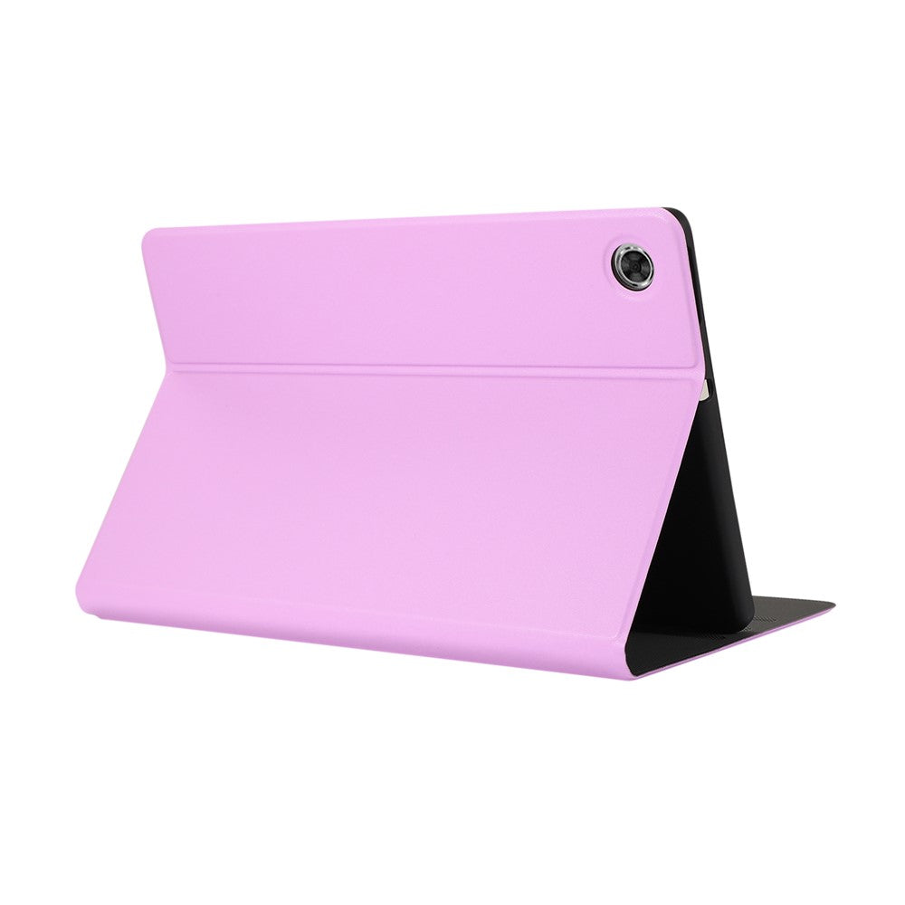 Plain Leather Stand Tablet Cover for Lenovo Tab M10 HD Gen 2 TB-X306X - Purple