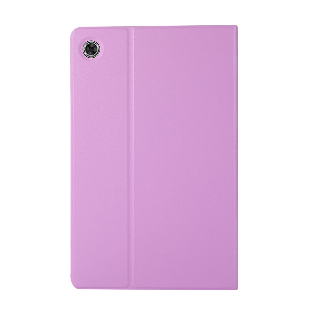 Plain Leather Stand Tablet Cover for Lenovo Tab M10 HD Gen 2 TB-X306X - Purple