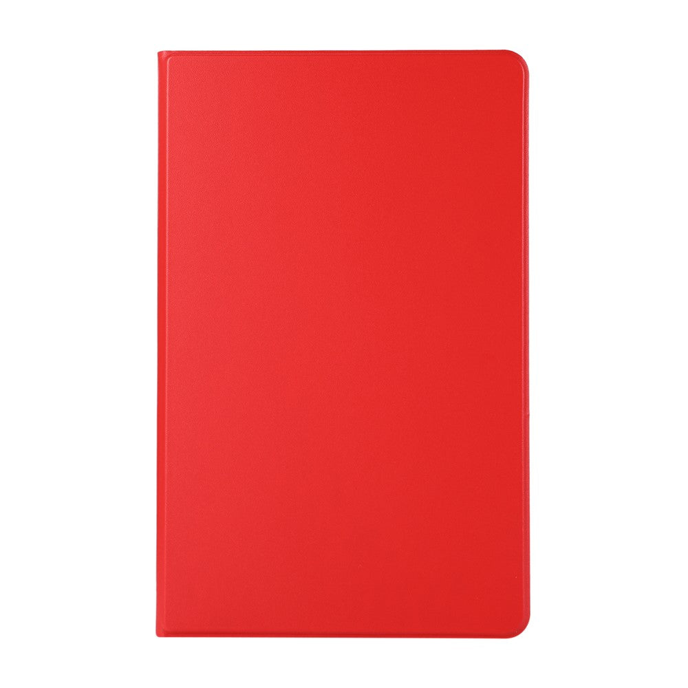 Plain Leather Stand Tablet Cover for Lenovo Tab M10 HD Gen 2 TB-X306X - Red