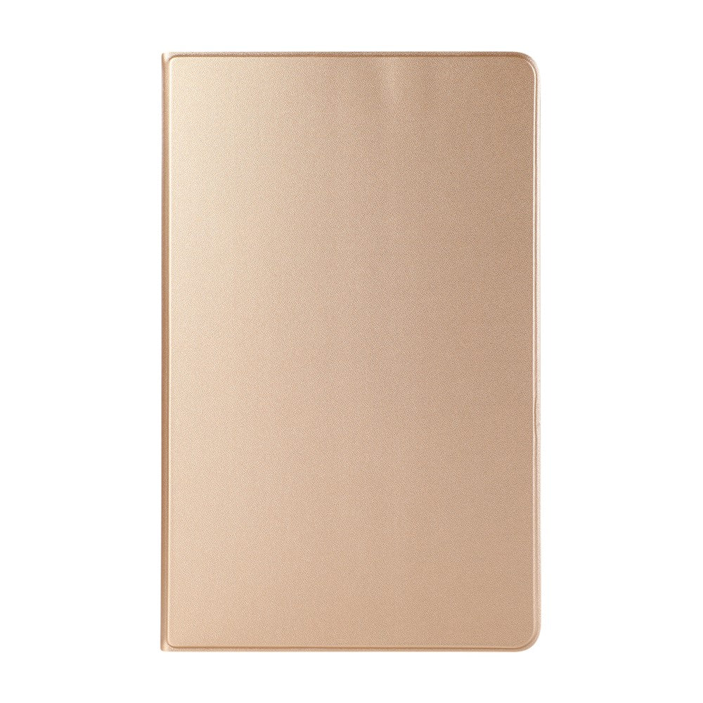 Plain Leather Stand Tablet Cover for Lenovo Tab M10 HD Gen 2 TB-X306X - Gold