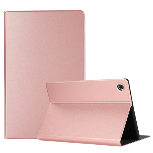 Plain Leather Stand Tablet Cover for Lenovo Tab M10 HD Gen 2 TB-X306X - Rose Gold