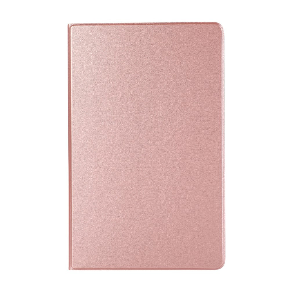 Plain Leather Stand Tablet Cover for Lenovo Tab M10 HD Gen 2 TB-X306X - Rose Gold