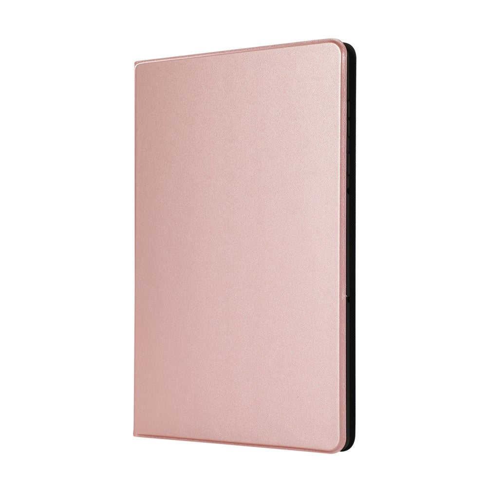 Plain Leather Stand Tablet Cover for Lenovo Tab M10 HD Gen 2 TB-X306X - Rose Gold