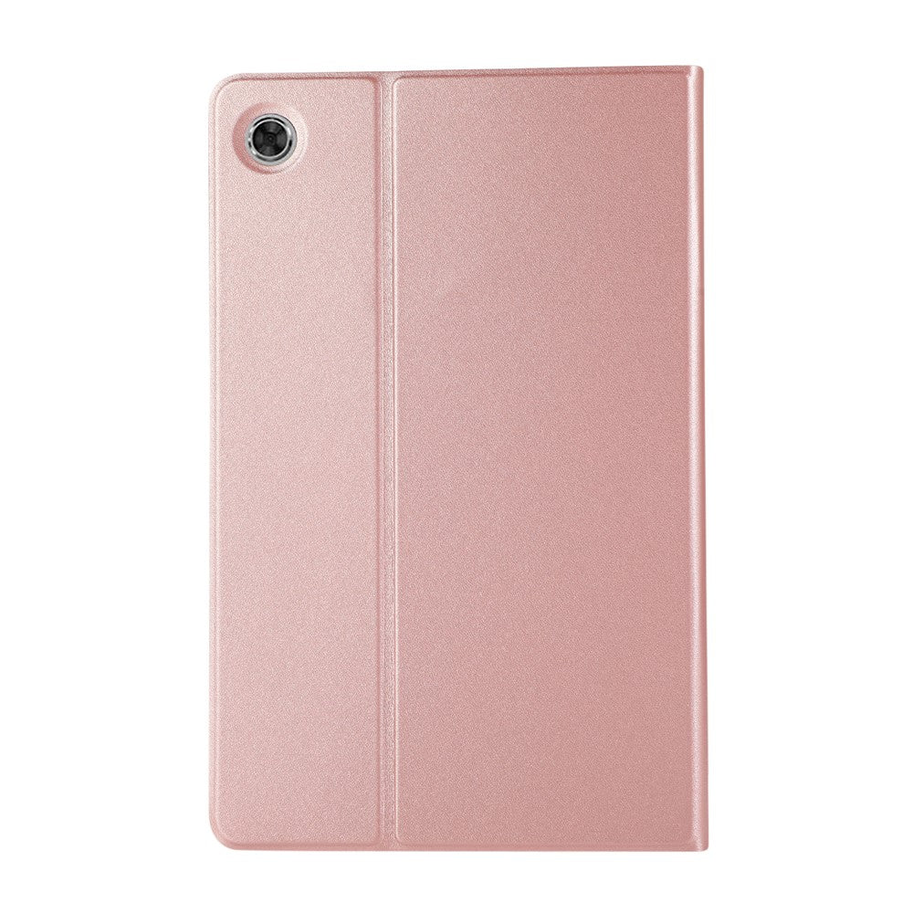 Plain Leather Stand Tablet Cover for Lenovo Tab M10 HD Gen 2 TB-X306X - Rose Gold