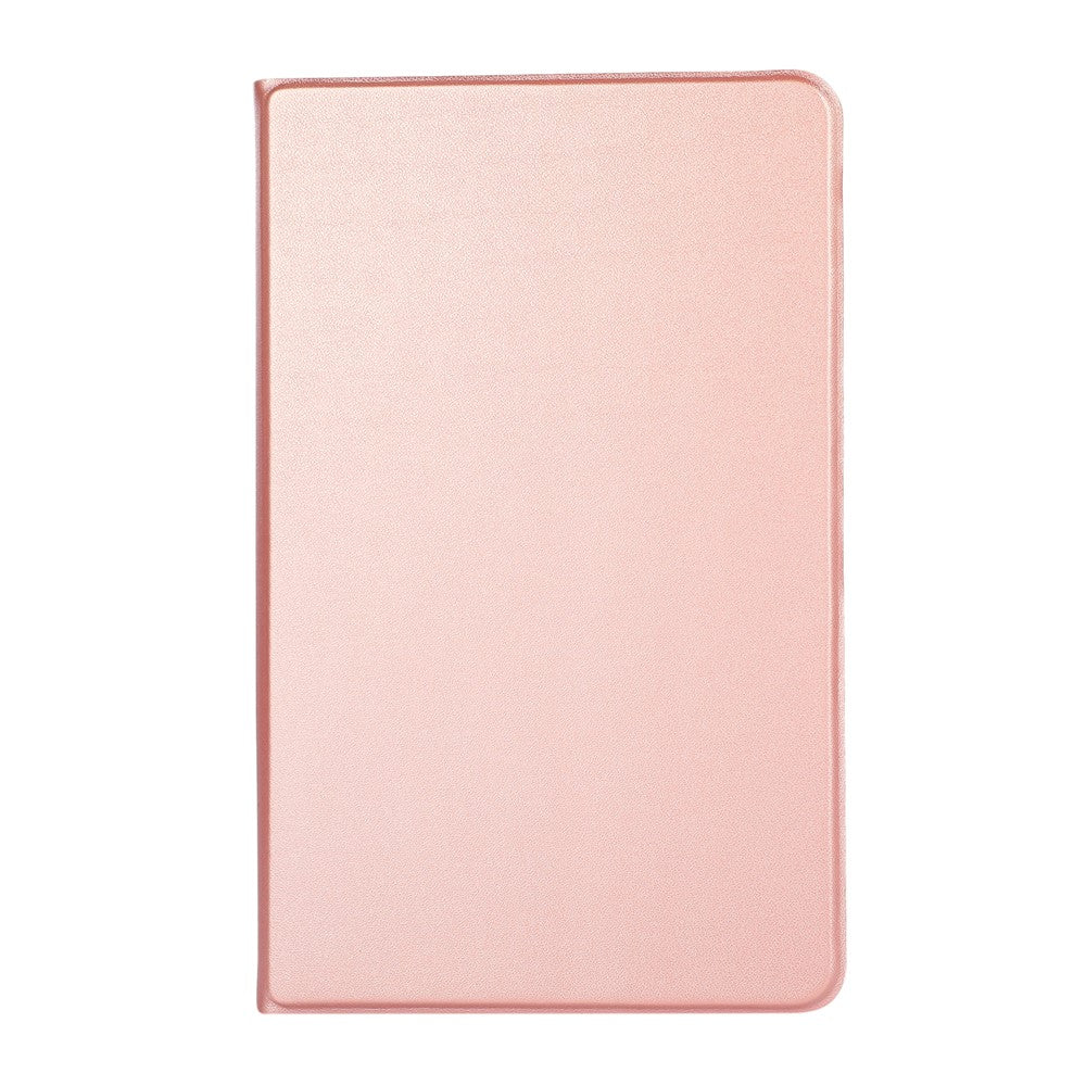 PU Leather Protector Full-Protection Case with Stand for Lenovo Tab M8 (2nd Gen) FHD - Rose Gold