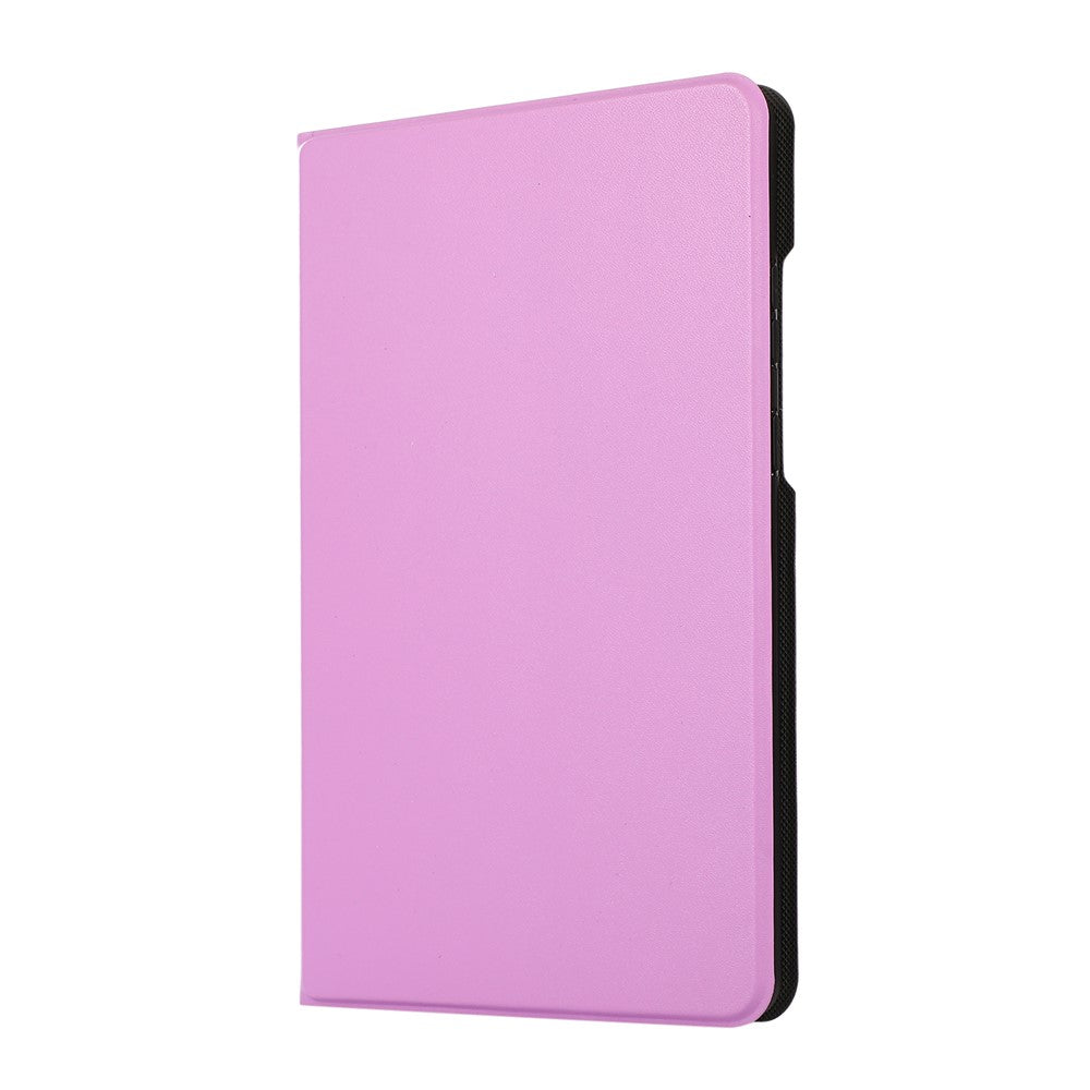 PU Leather Protector Full-Protection Case with Stand for Lenovo Tab M8 (2nd Gen) FHD - Purple