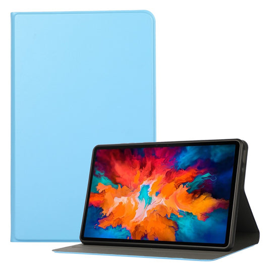 PU Leather Protector Full-Protection Case with Stand for Lenovo Tab M8 (2nd Gen) FHD - Baby Blue