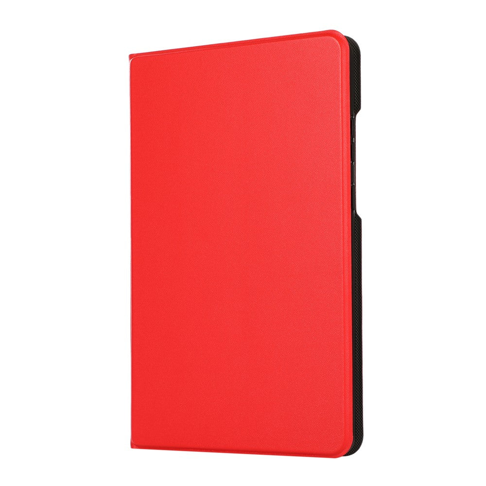 PU Leather Protector Full-Protection Case with Stand for Lenovo Tab M8 (2nd Gen) FHD - Red